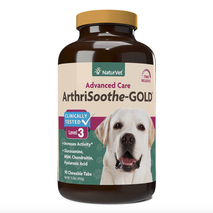 NaturVet Chewable Tablets-ArthriSoothe-GOLD® Advanced Care