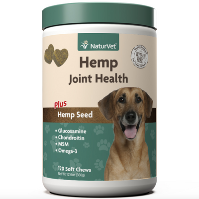 NaturVet Soft Chews-Hemp Joint Health