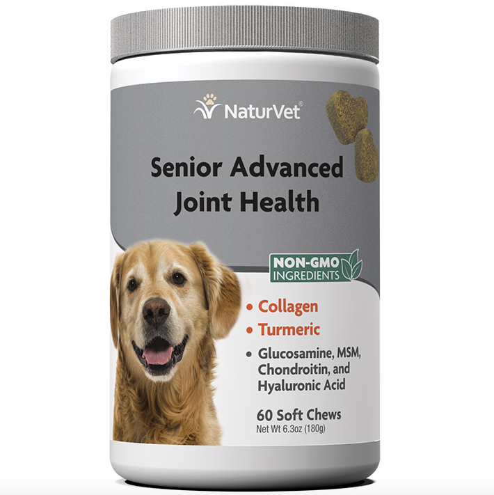NaturVet Soft Chews-Senior Joint Health