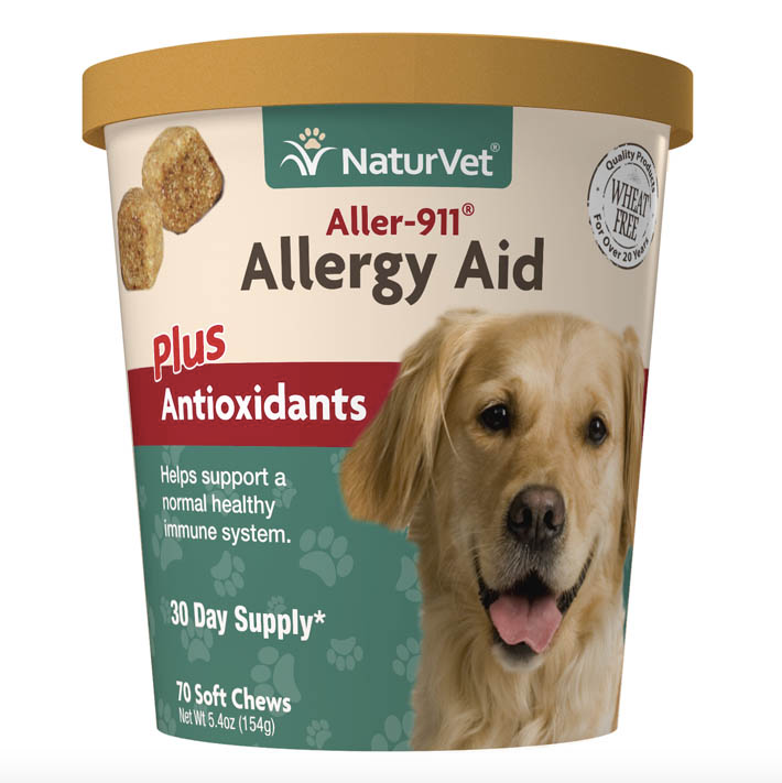 NaturVet Soft Chews-Aller-911 Allergy Aid