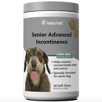 NaturVet Soft Chews Senior Incontinence Advanced