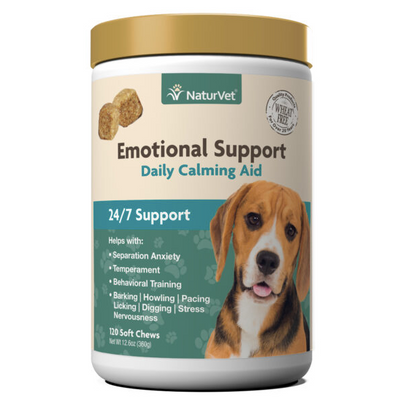 NaturVet Emotional Support Calming Soft Chews