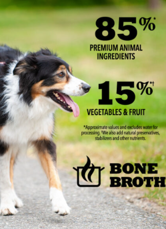 Acana Premium Chunks, Beef Recipe in Bone Broth