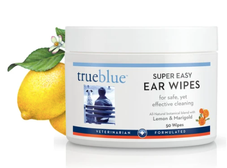 True Blue Super Easy Ear Wipes