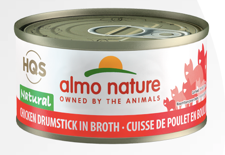 Almo Nature Wet Cat Food-Chicken Drumstick in Broth