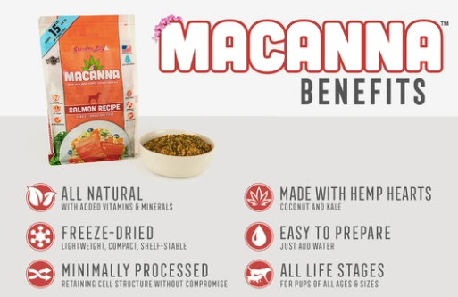 Grandma Lucy's Macanna Dog Food-Salmon