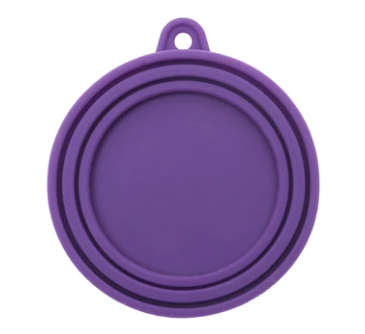 Messy Mutts Silicone Universal Can Cover-Purple