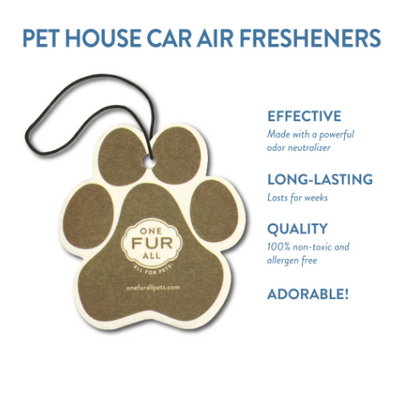 One Fur All Pet House Car Air Freshener-Pumpkin Spice