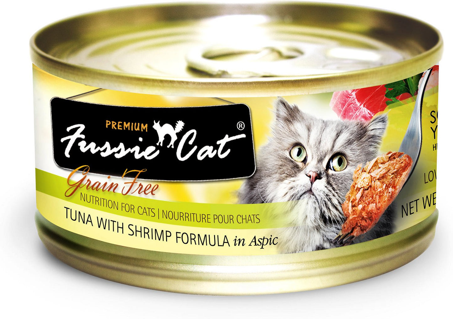 Fussie Cat Tuna with Shrimp