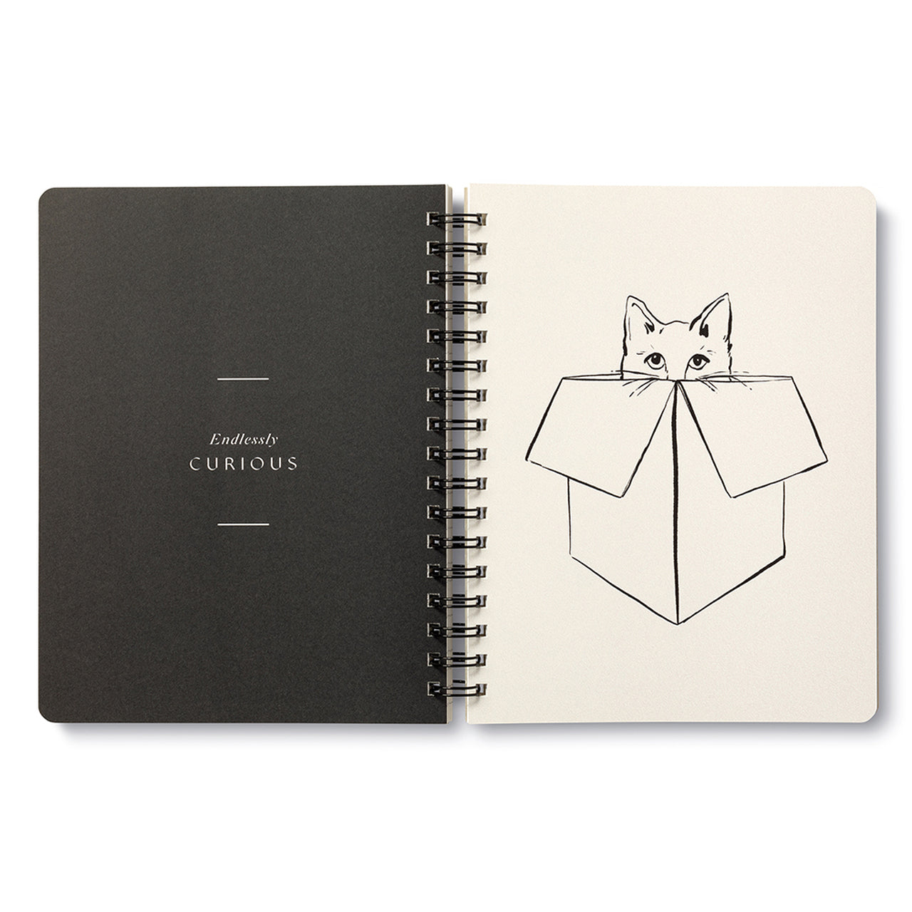 Cat Notebook Wild at Heart