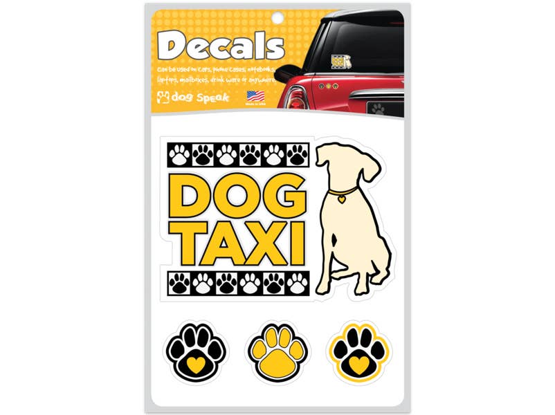 Decal Sheets - Dog Taxi