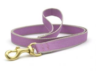 Lilac And Grey Bamboo Leash