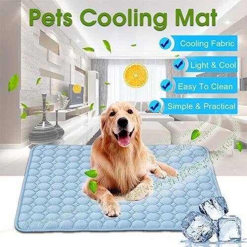Pet Dog Self Cooling Mat L