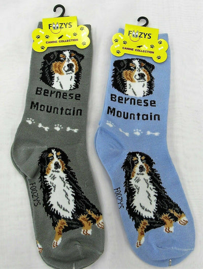 Foozys Socks-Bernese Mountain Dog