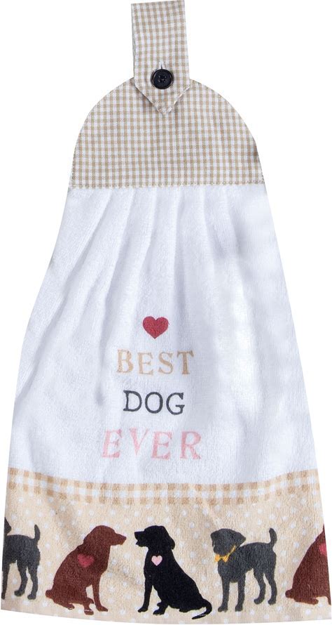 Best Dog Ever Tie Towel