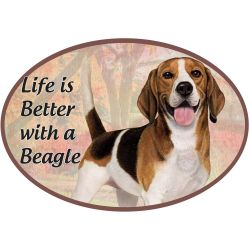 Pet Lover Euro Car Magnet