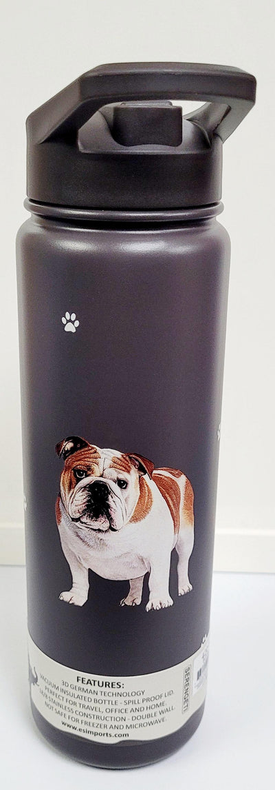 Ultimate Pet Lover Water Bottle - Bulldog