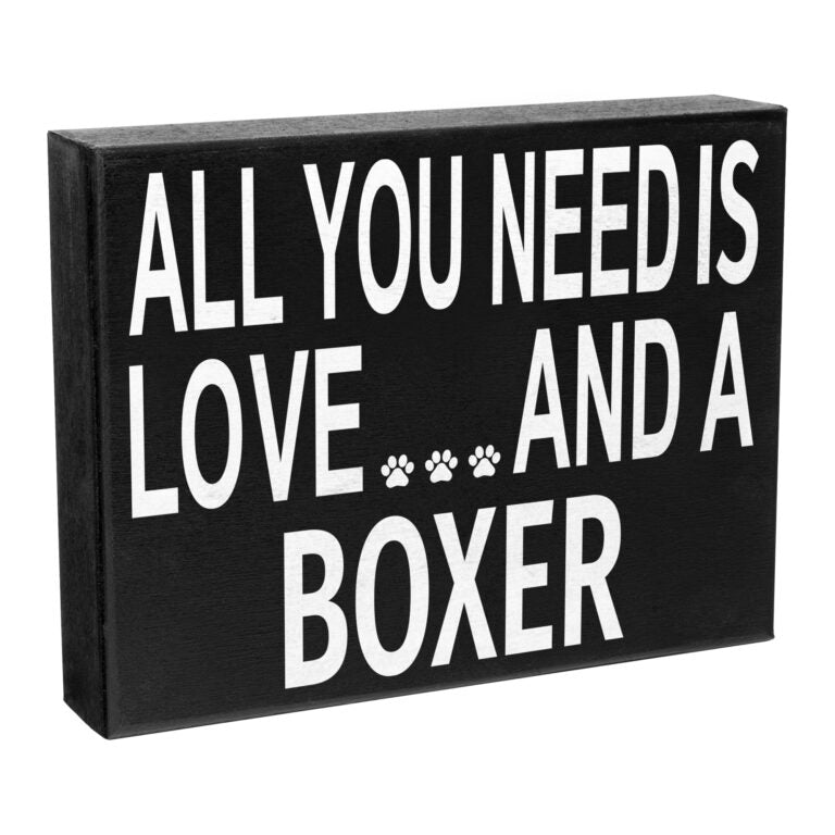 All You Need Is Love And A Boxer