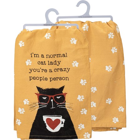 Dish Towel - Normal Cat Lady