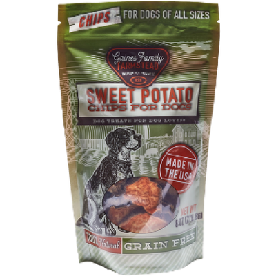 Gaines Family Farmstead Sweet Potato Chips Dog Treats