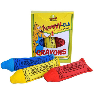 Yeowww Catnip Crayons