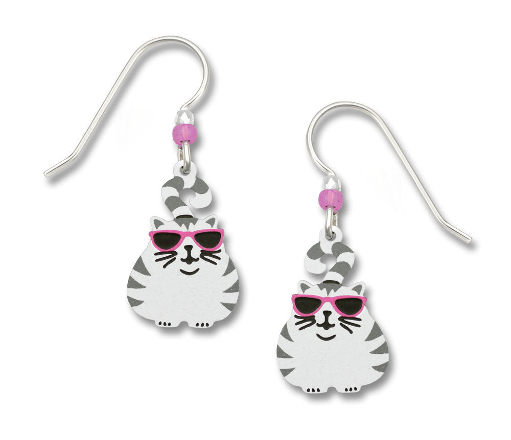 Cool Cat Earrings