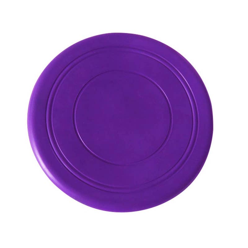 Soft Non-slip Silicone Flying Saucer Resistant Chew Dog Toy