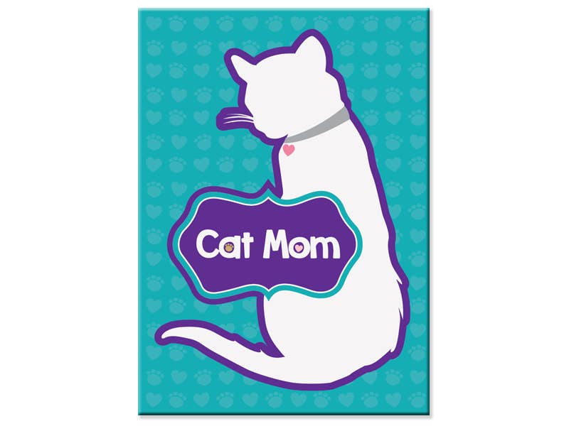 Rectangle Magnet - Cat Mom