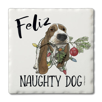 Feliz Naughty Dog Coaster