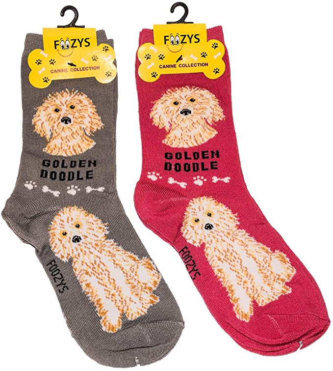 Foozys Socks-Goldendoodle