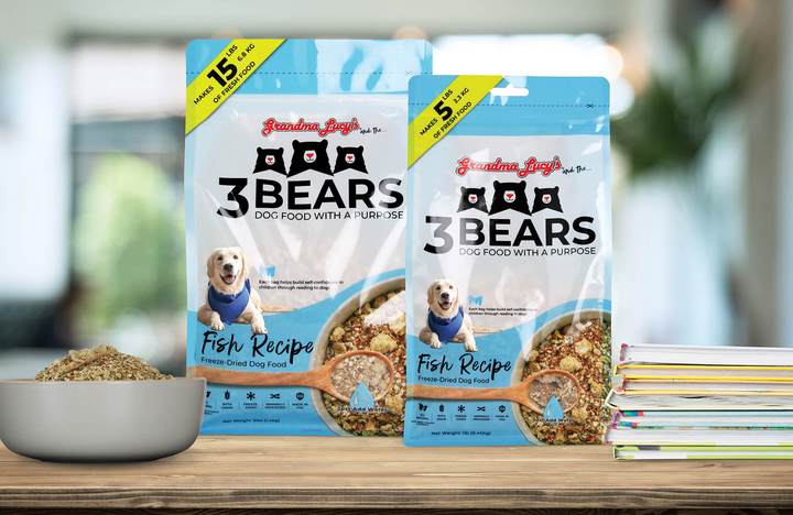 Grandma Lucy's 3 Bears Freeze Dried Dog Food