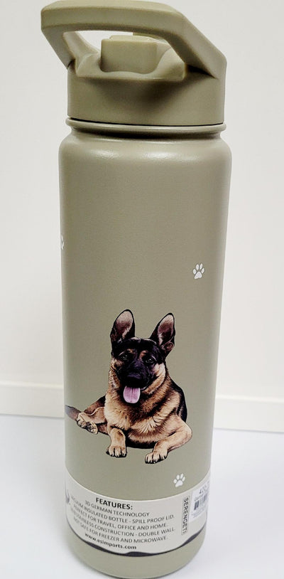Ultimate Pet Lover Water Bottle - German Shepherd