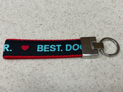 Best Dog Ever Key Ring