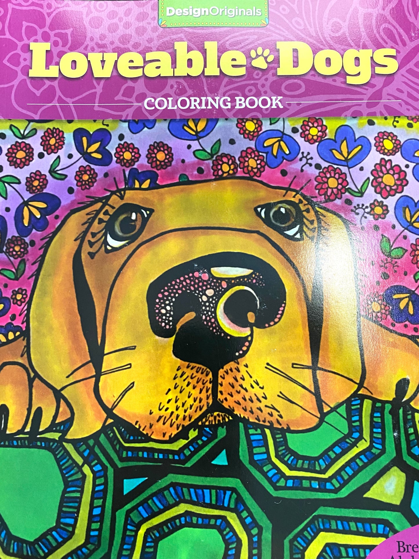 Loveable Dogs Coloring Book