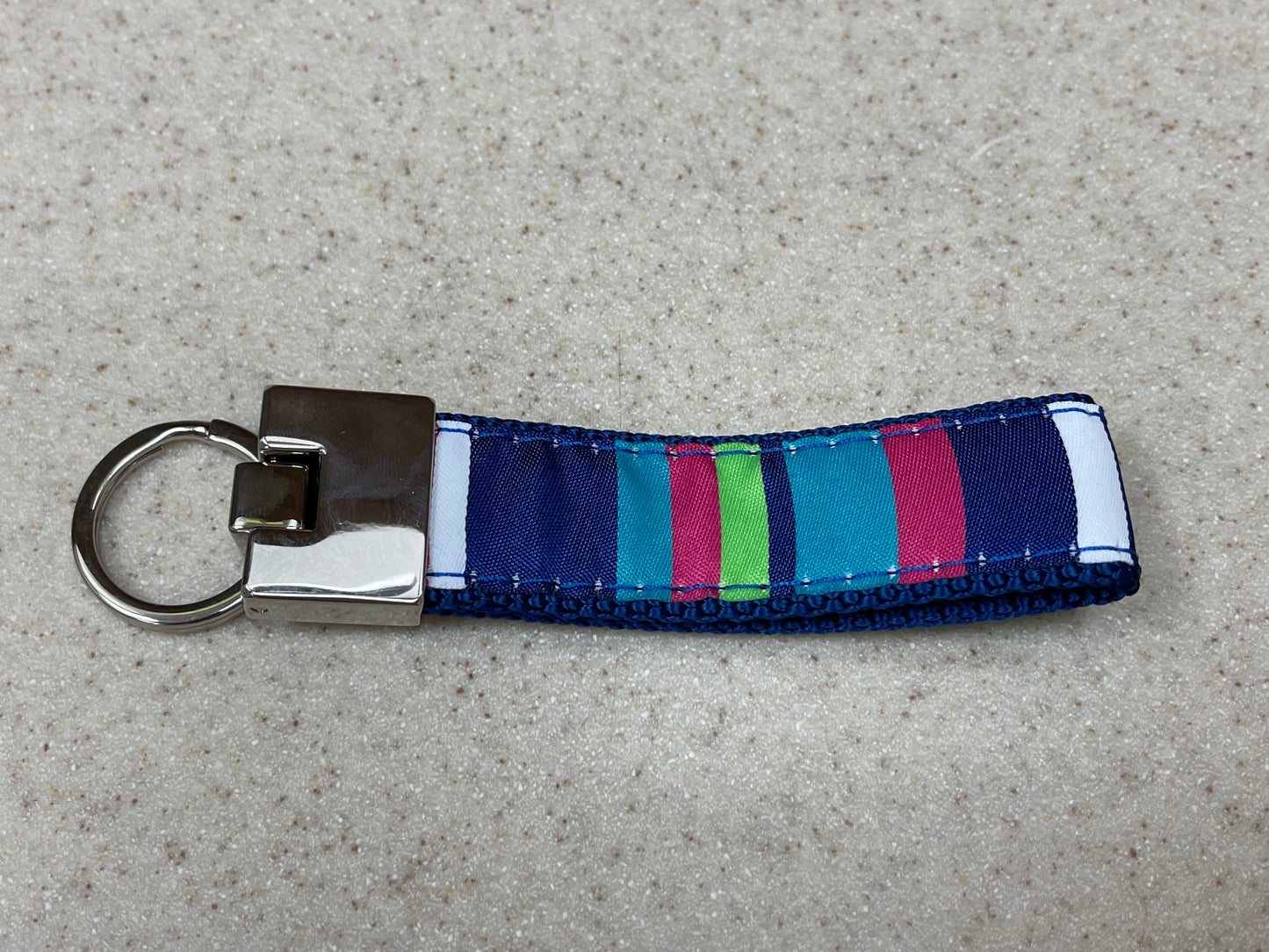 Striped Key Ring