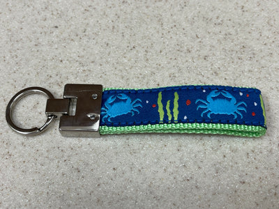 Blue Crab Key Ring