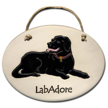 LabAdore Ceramic Plaque
