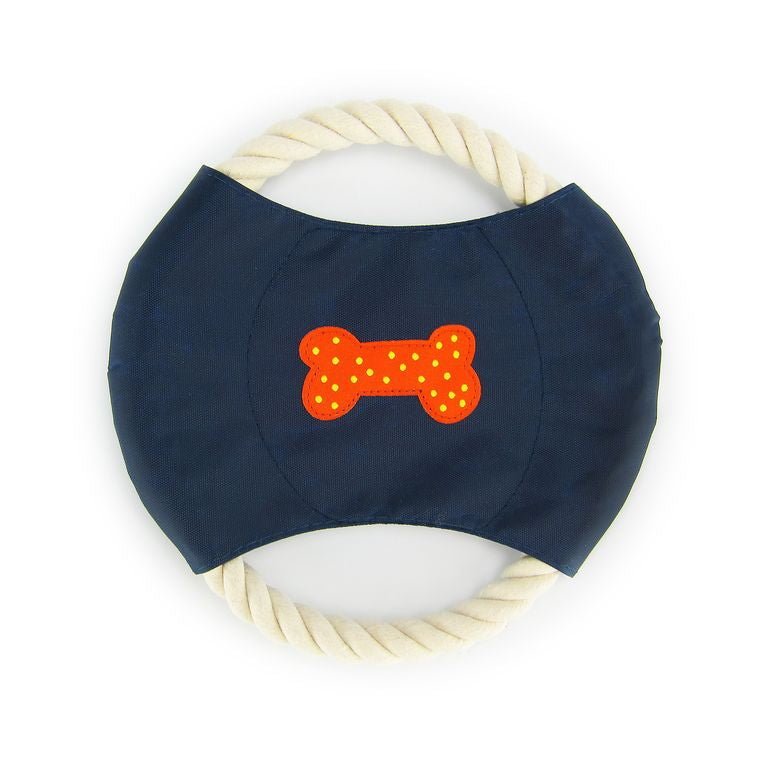 Dog Toy - Party Bones Rope Disc