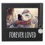 Forever Loved Pet Memorial Collar Tag Frame, Black