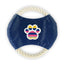 Dog Toy - Yellow Stripe Rope Disc