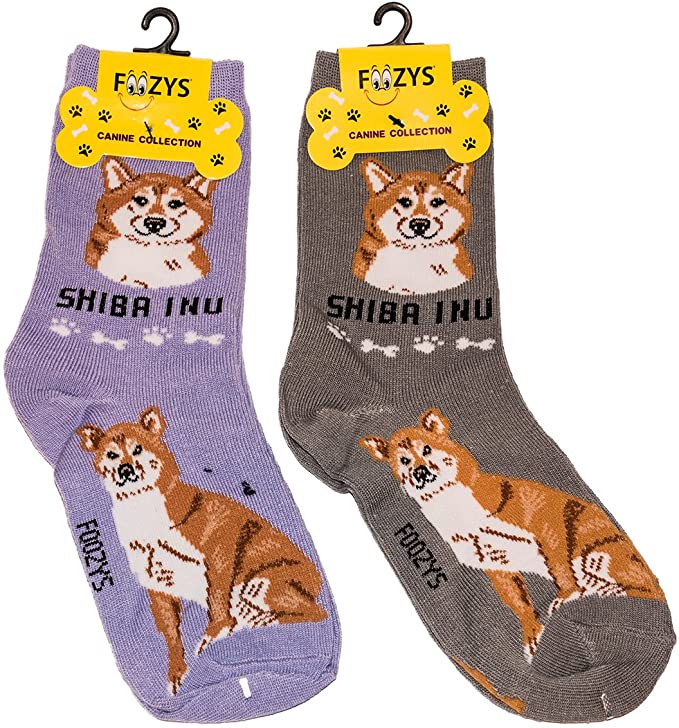 Foozys Socks-Shiba Inu