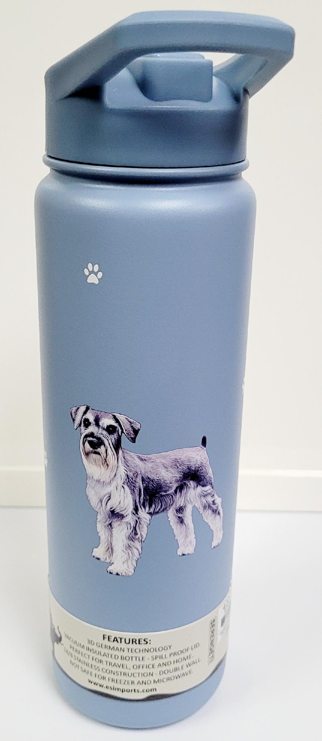 Ultimate Pet Lover Water Bottle - Schnauzer