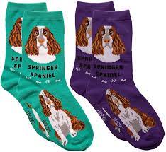 Foozys Socks-Springer Spaniel