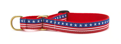 Stars & Stripes Martingale Dog Collar