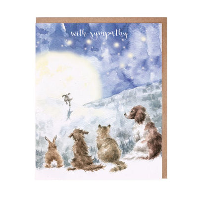 With Sympathy Farewell Card