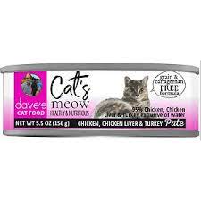 Dave's Pet Food 95% Liver Pate Cat Food