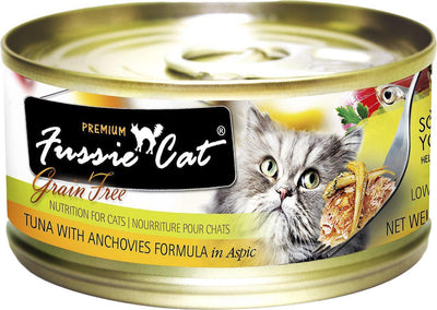 Fussie Cat Tuna with Anchovies