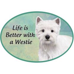 Pet Lover Euro Car Magnet