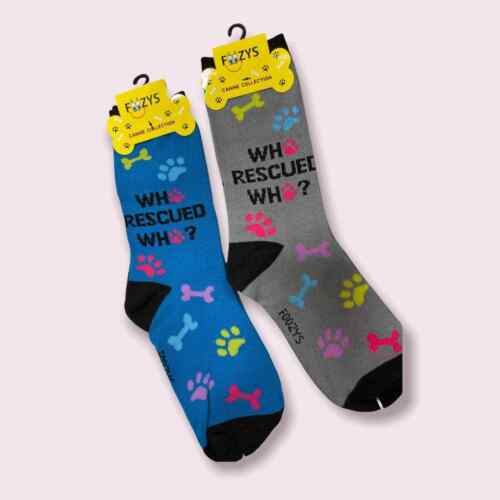 Foozys Socks-Who Rescued Who?