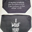 Dog Theme Canvas Makeup Bag